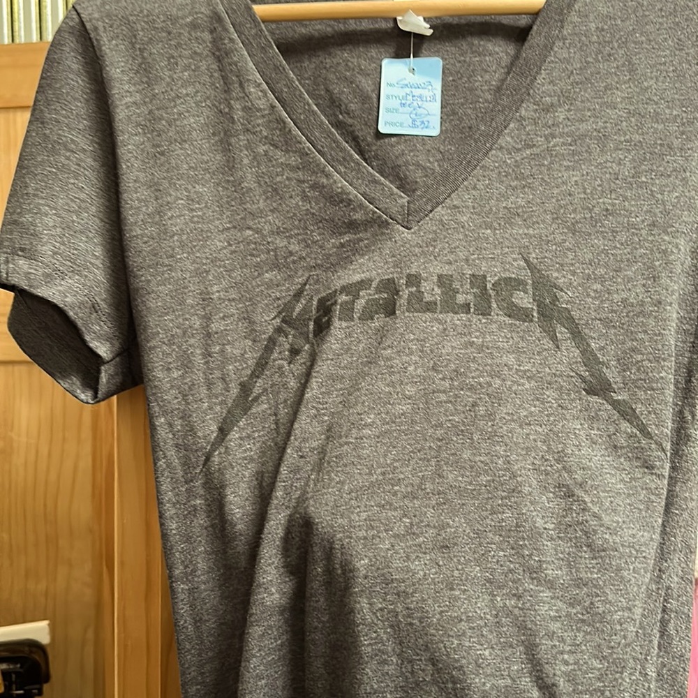 Metallic short sleeves vintage